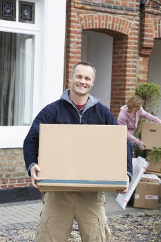 Moving truck service supporting a home move in Edgware