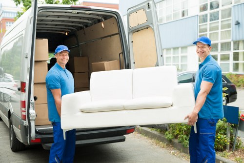 Local man and van service supporting a residential move in Edgware