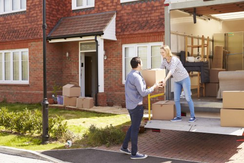 Removal team planning a local move in Edgware