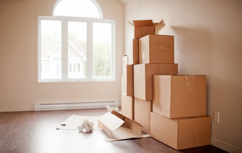 Household relocation support with a van in Edgware