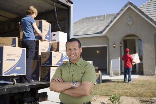 Man With Van Edgware loading recyclable items for a sustainable move