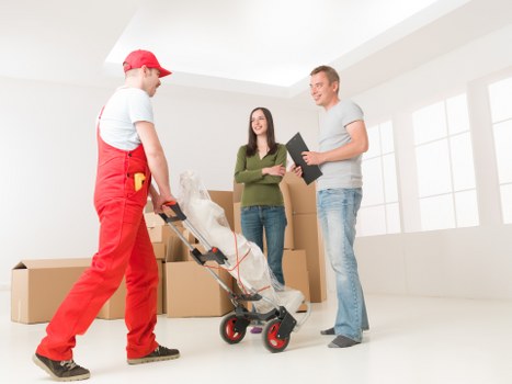 Commercial removal service for a business move in Edgware