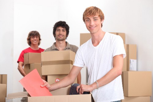 Commercial removal van service for Edgware office transport